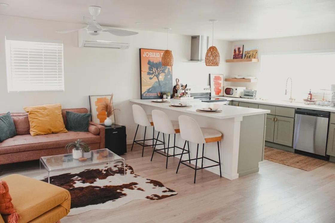 Serene Modern Home Backdoor With Great Wifi, Games, Movies, Patio Seating And Bbq Easy Access To North Joshua Tree National Park In 10 Minutes Twentynine Palms Extérieur photo